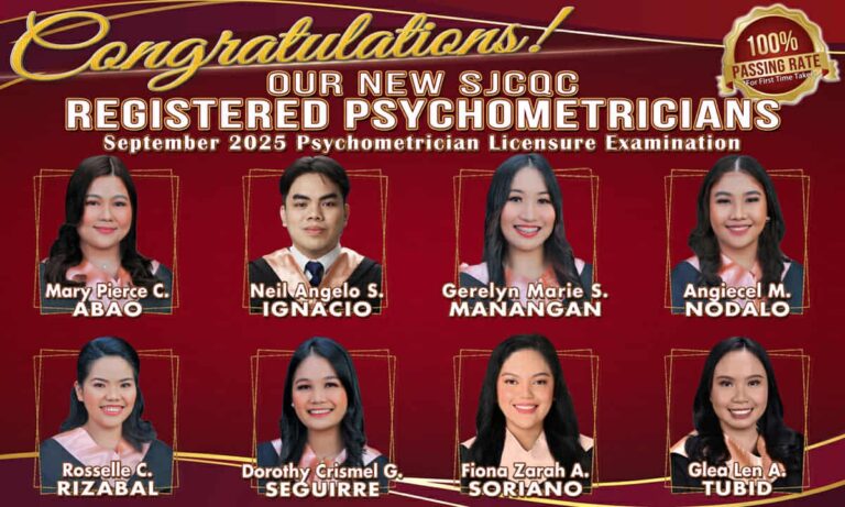 Congratulations New Psychometricians. 100% Passing Rate
